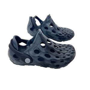 Merrell Kids 11 Black Hydro Moc Comfort Waterproof Hiking Trail Outdoor Shoes